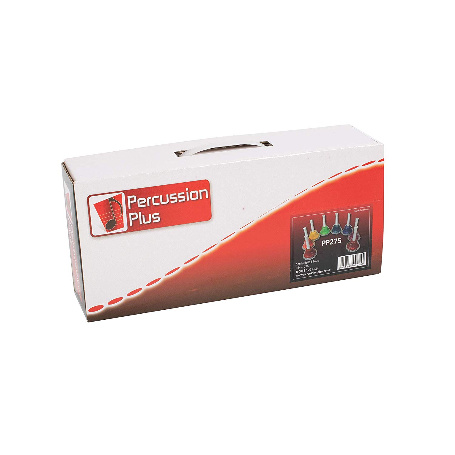 Percussion Plus PP275 Combi Bells Set of 8, Multicolor, multi-colored - Image 3