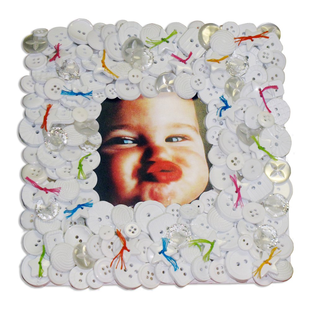 Blumenthal Lansing Favorite Findings Big Bag of Buttons-White 4oz, 4-Ounce - Image 2