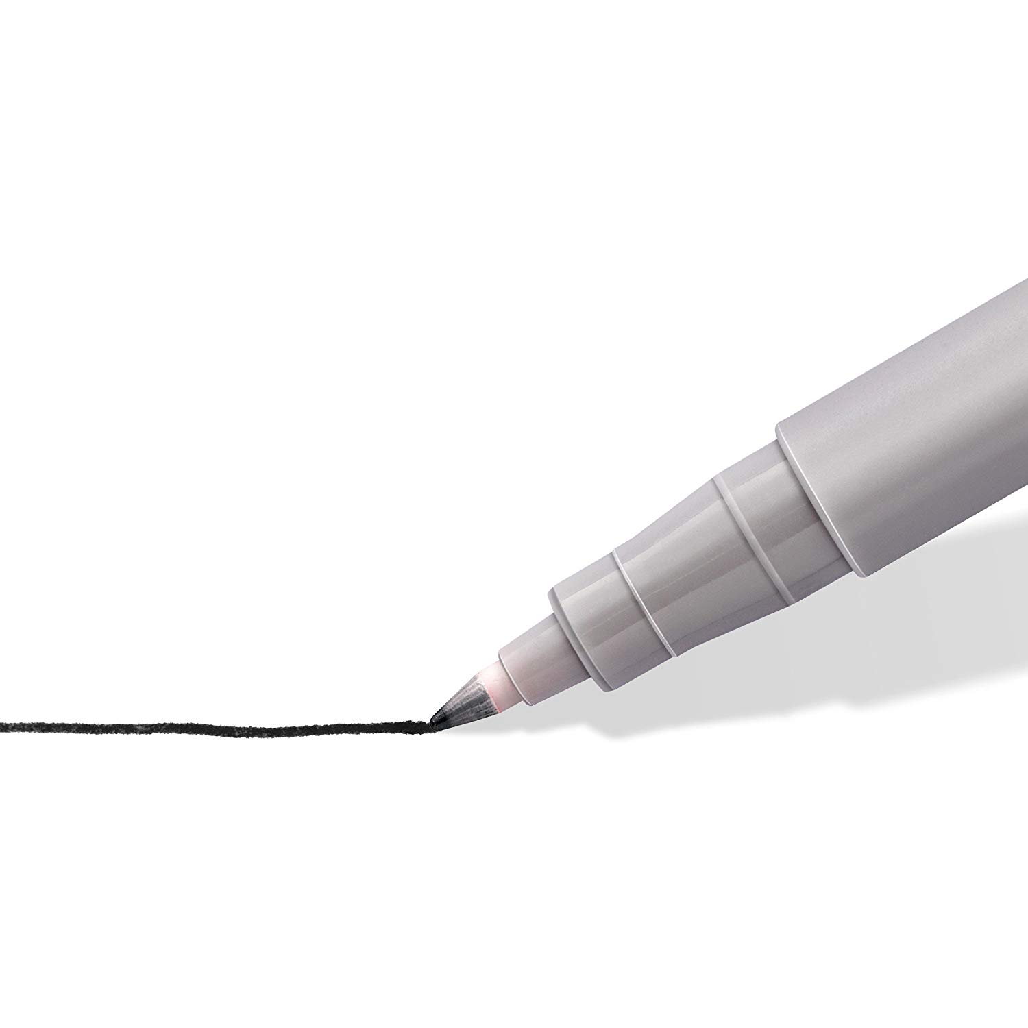 STAEDTLER 316-9 Lumocolor Non-Permanent Pen, Fine Line Width, 0.6mm - Black (Box of 10) - Image 3