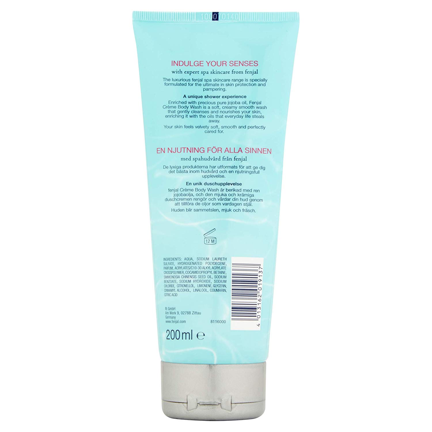 fenjal Classic Crème Body Wash, 200 ml (Pack of 6) BigaMart