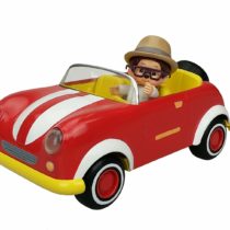 Monchhichi Monchhiroule Car with Wheels and Willow Figurine 20 cm