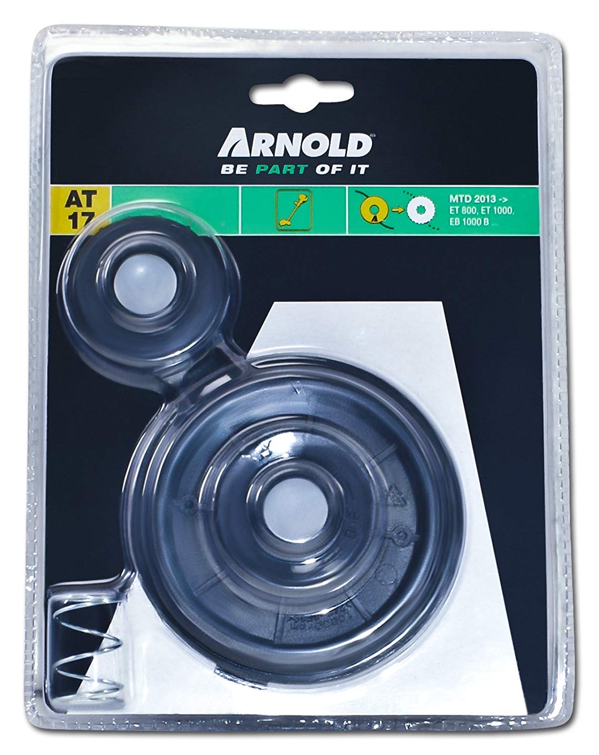 Arnold MTD Spulenkopf for EB / 1000 ET from 2013-1183-6-1000 M, Schwarz - Image 4
