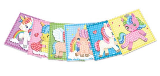 PlayMais MOSAIC Dream Unicorn creative craft kit for girls & boys from 3 years | 2300 6 mosaic templates with unicorns | stimulates creativity & motor skills | natural toy - Image 4