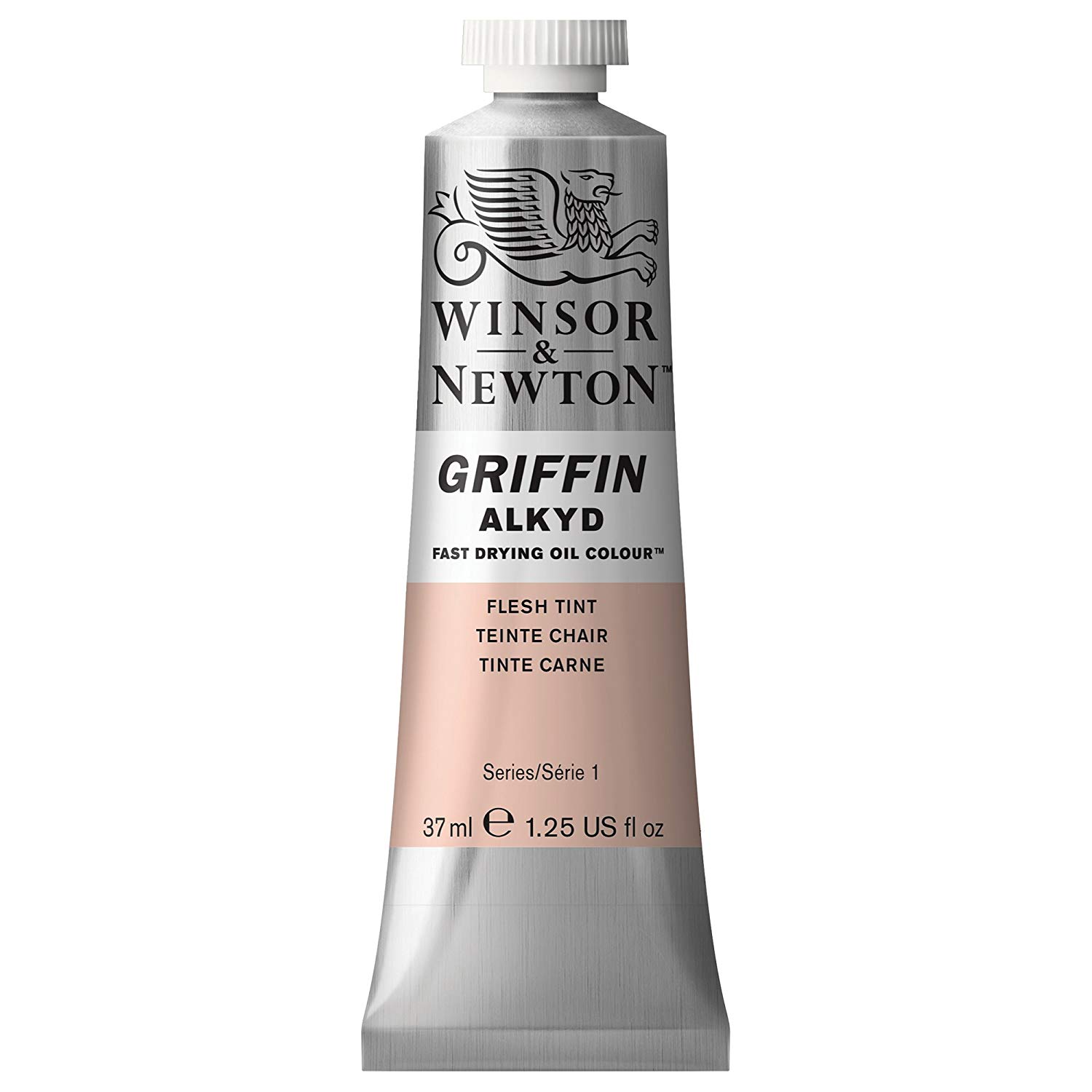 Winsor & Newton Griffin 37ml Alkyd Fast Drying Oil Colour Tube - Flesh Tint, 37 ml (Pack of 1)