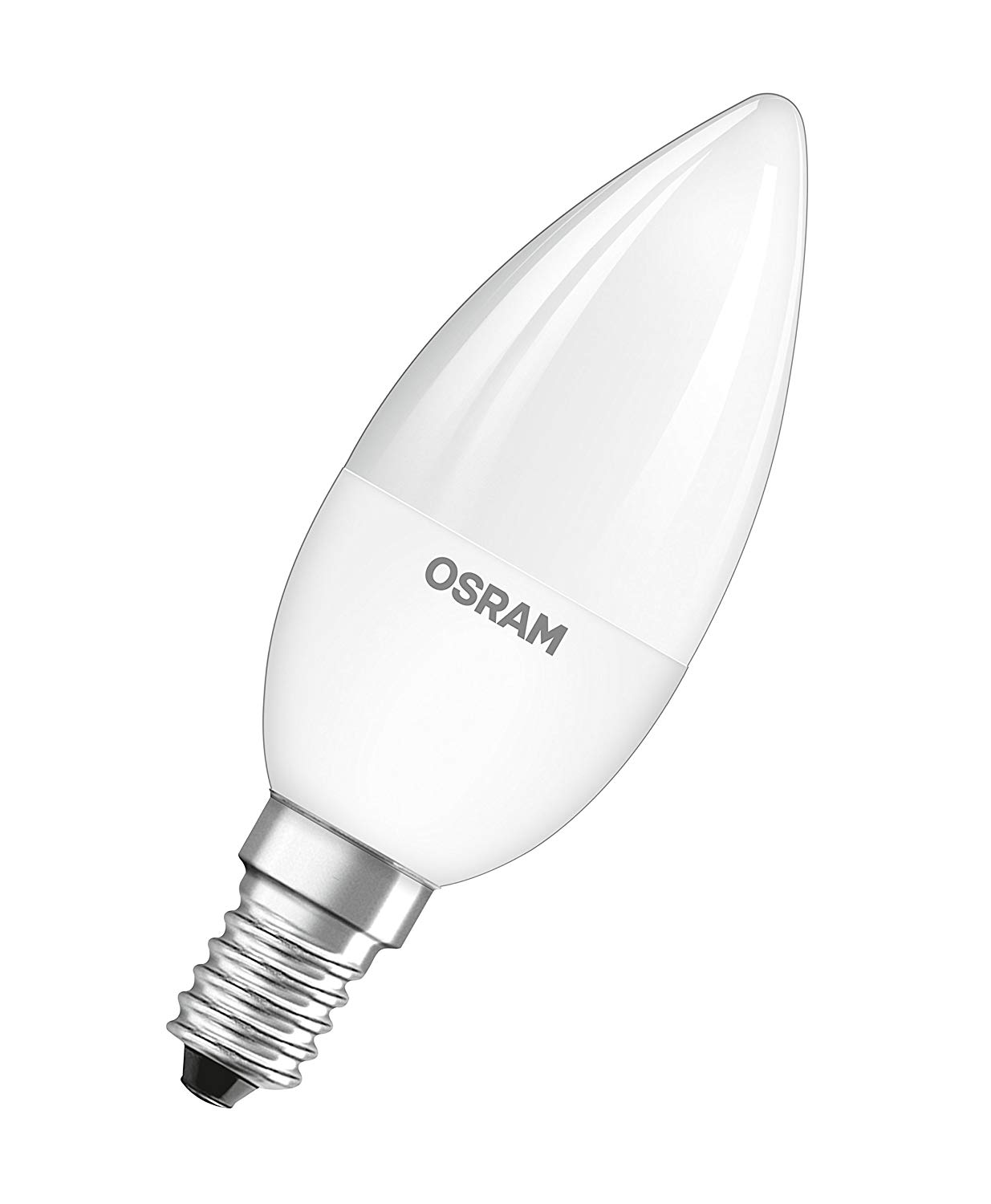 Osram Candle Shape Star+ Classic B Grew LED Lamp, Plastic, Warm White, E14, 4.5 W - Image 2