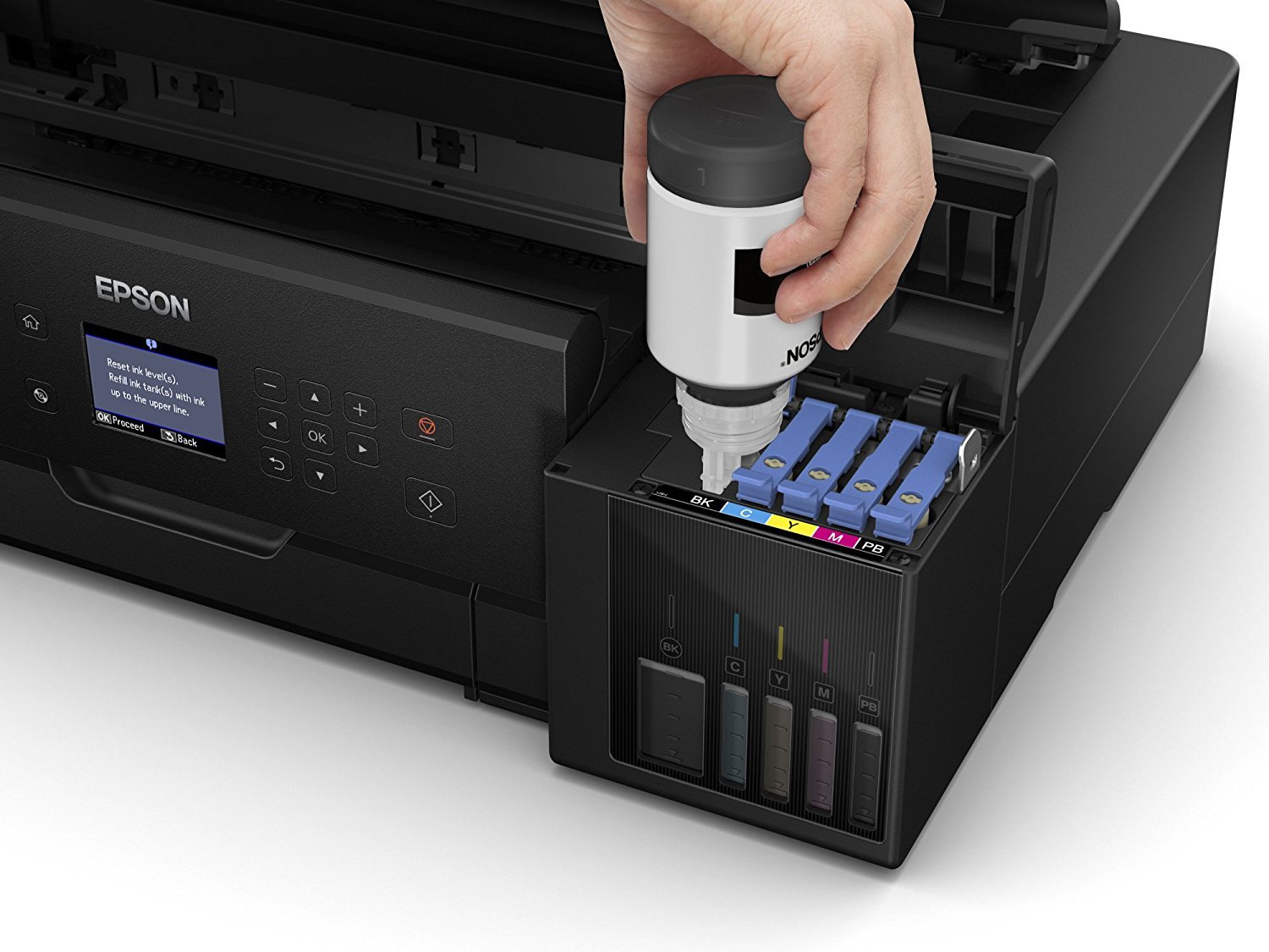 Epson EcoTank ET-7750 A3 Print/A4 Scan and Copy Wi-Fi Photo Printer, Black - Image 4