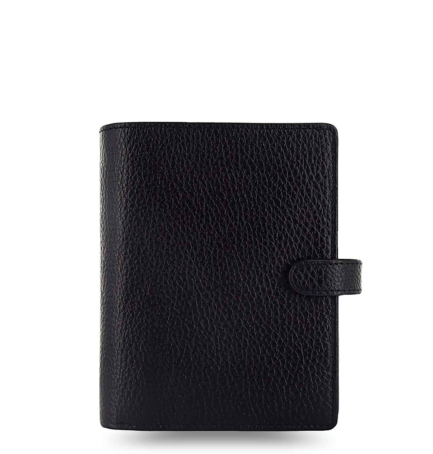 Filofax Pocket Finsbury Black organiser, 14.5 cm x 11.5 cm
