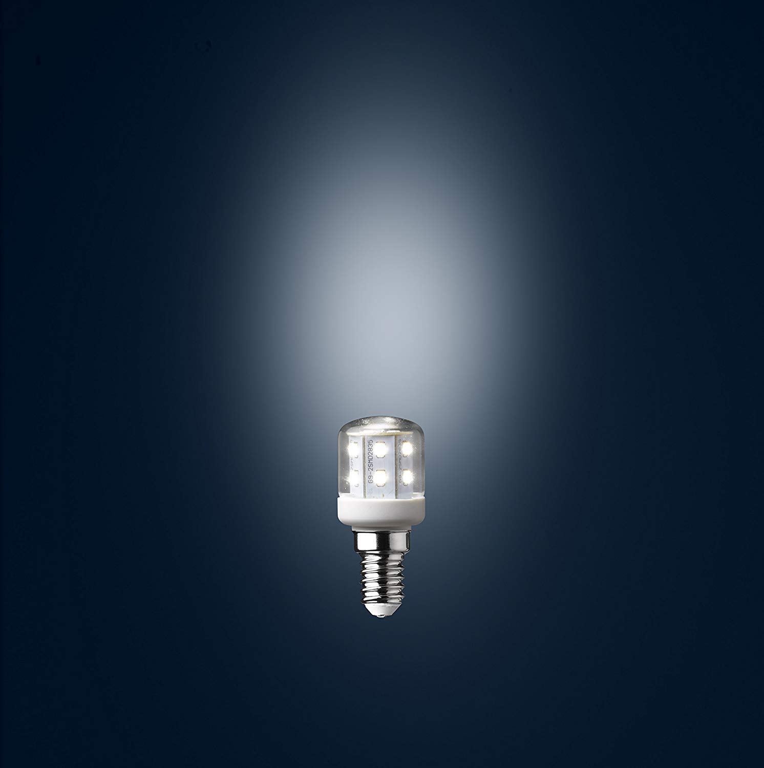 Wofi LED Bulb, E14, 2.6 Watt - 2.8 x 2.8 x 6 cm Clear Glass, Klare Glas - Image 2