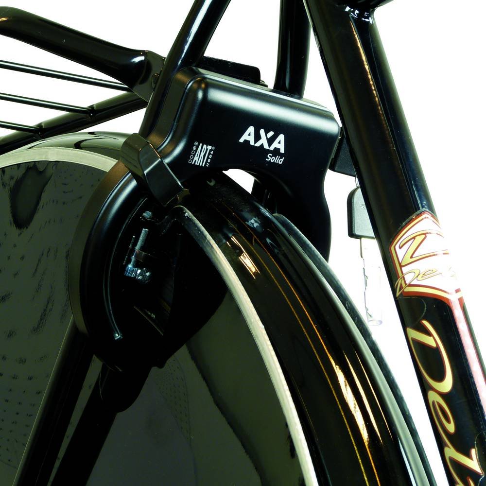 AXA "Solid'' Frame Lock - Black, 60mm x 100mm - Image 2