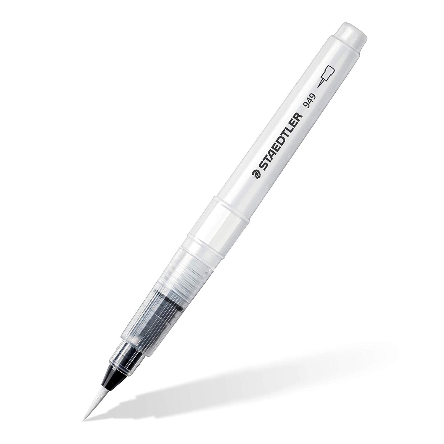 Staedtler 949 Journey Design Water Brush in Blister Pack, Grey, Pack of 1 - Image 2