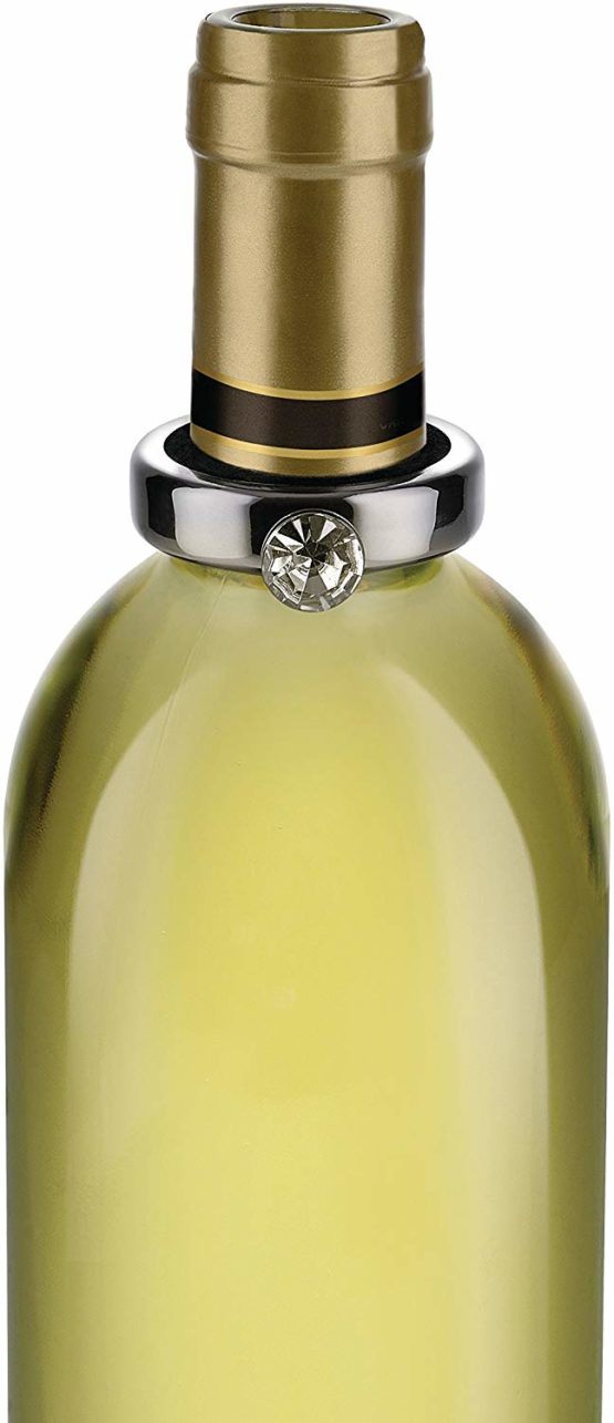 Alessi GIA11 NOE Drop Ring, 18-10 Steel, Silver - Image 2