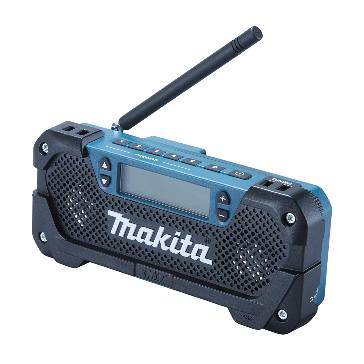 Makita MR052 10.8V/ 12V Max Li-Ion CXT Radio - Battery and Charger Not Included, Multi-colour