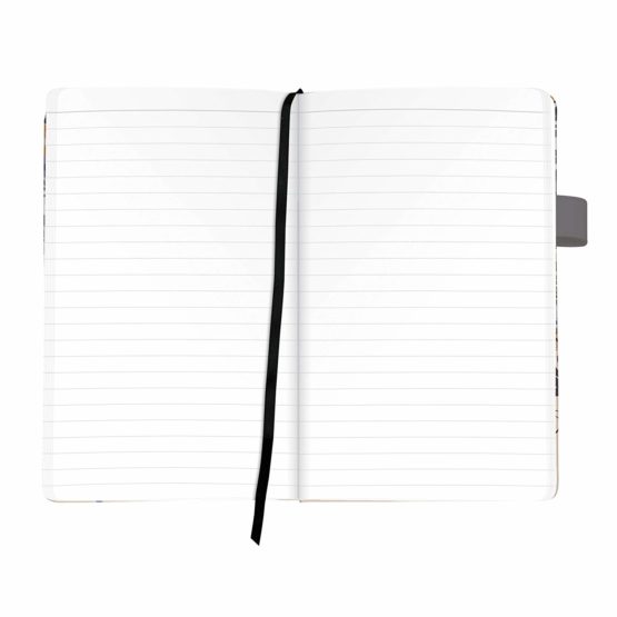 Herlitz A5 My Book Lady Romantic Design Hardcover Notebook with Magnetic Closure and Pen Loop - Image 2