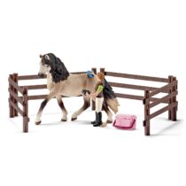 SCHLEICH 42270 - Horse Club Horse care set, Andalusian
