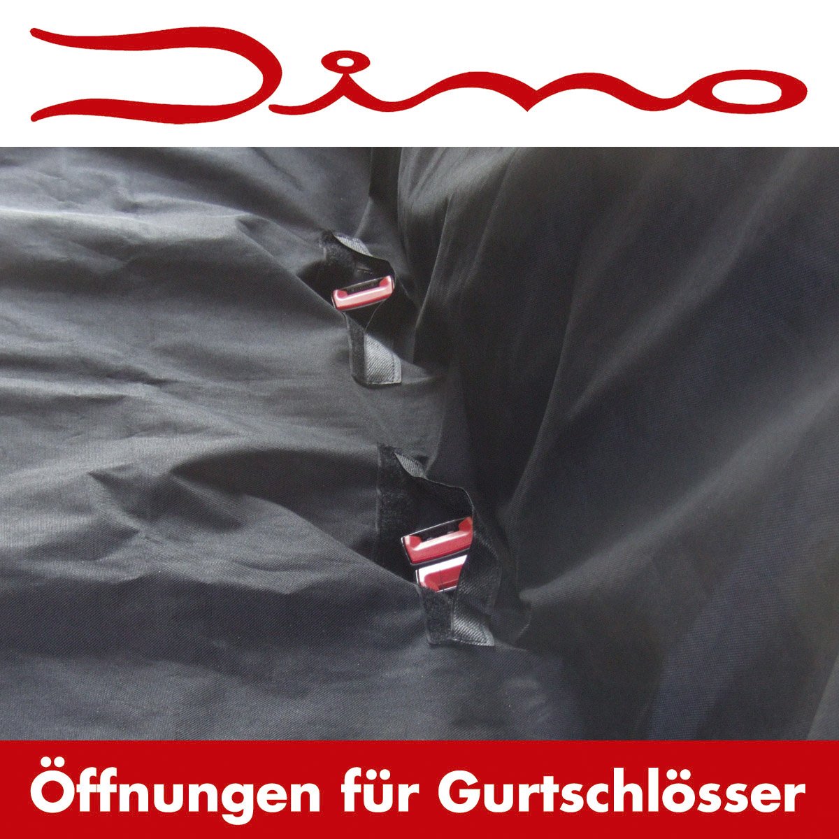 Dino 130033 Dog Blanket and Car Protection Blanket (Separable), grau - Image 2