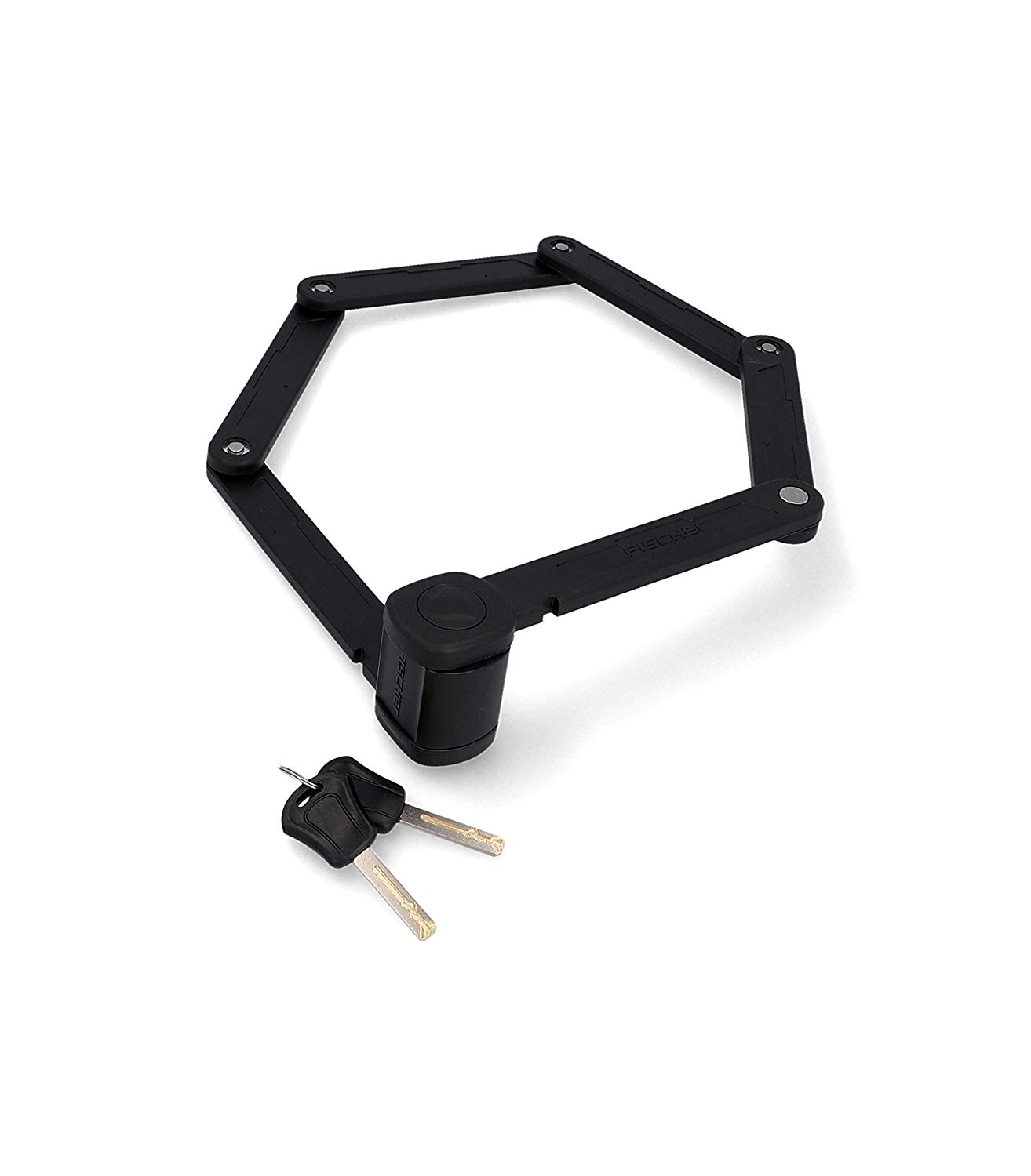 Fischer Folding Lock with Holder, One size, 85852, Black, 85 cm - Image 3