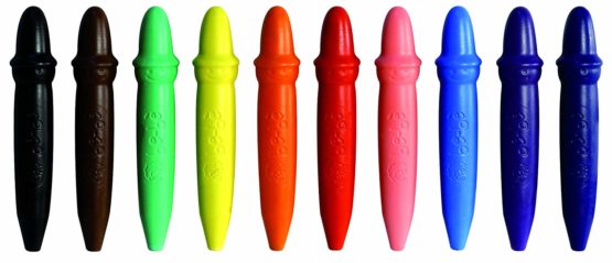 GIOTTO 466800 BEBE WAX CRAYONS 10 BOX - Image 2