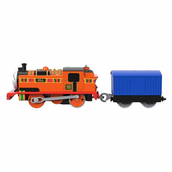 Thomas & Friends FXX47 Thomas and Friends Trackmaster Motorised Nia Toy Train, 3-Year Old, Multi-Colour - Image 3