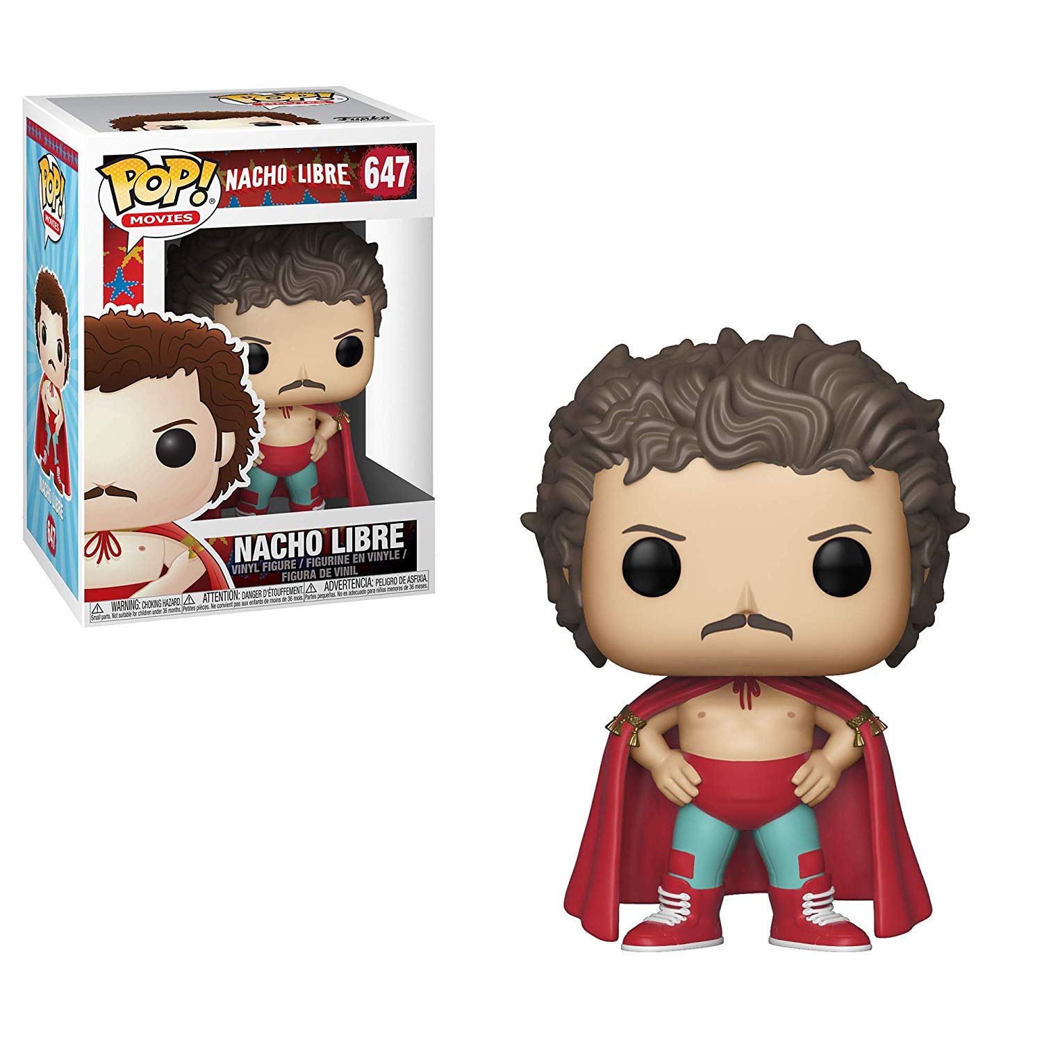 Funko POP! Vinyl: Movies: Nacho Libre: Nacho w/Chase, Multicolor - Image 2