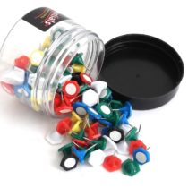 Whitecroft Essentials 26661 Value Indicator Pin - Assorted Colours (Pack of 160)