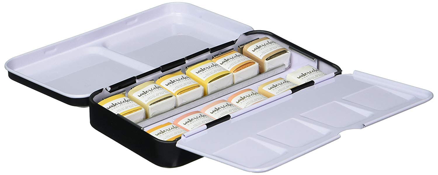 Prima Marketing 590260 Watercolour Confections Pans, Multi-Colour, 12 Count (Pack of 1) - Image 3
