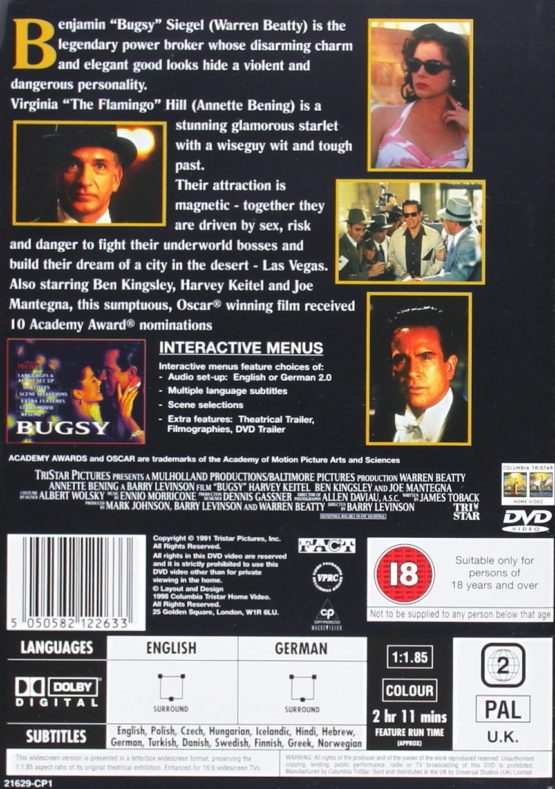 Bugsy [DVD] [1991] [1992] - Image 2