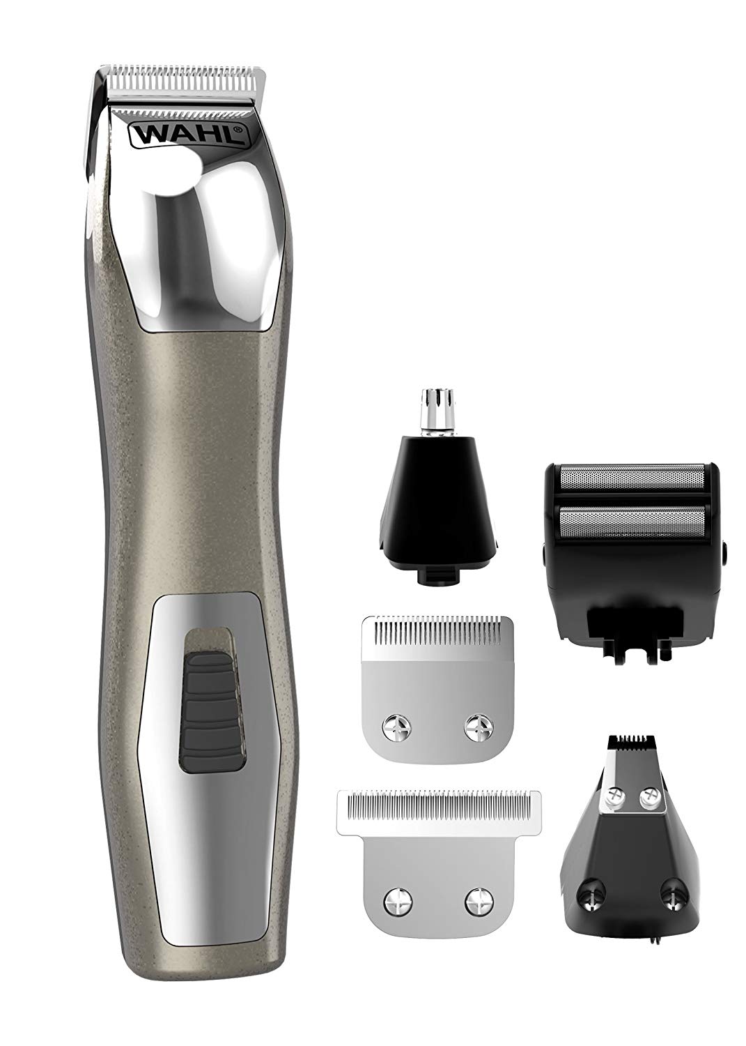 Wahl Chromium 11-in-1 Multigroomer, Beard Trimmer for Men Nose Hair Trimmer, Stubble Trimmer
