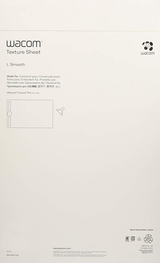 Wacom Ack122311&Nbsp; Texture Sheet (Size: L) Smooth Black - Image 2