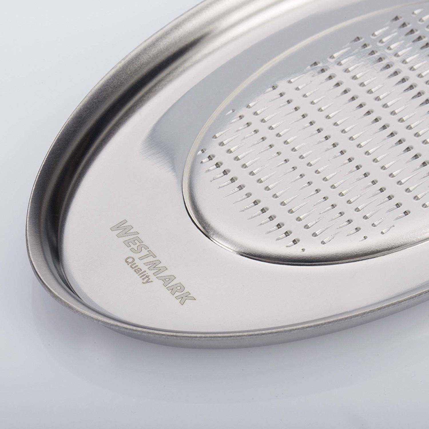 Westmark Ginger And Spice Grater, Oval, 14.2 X 0.7 X 0.9 cm, Stainless Steel, Silver, 11562260, 14.2 x 7.2 x 0.9 cm - Image 3