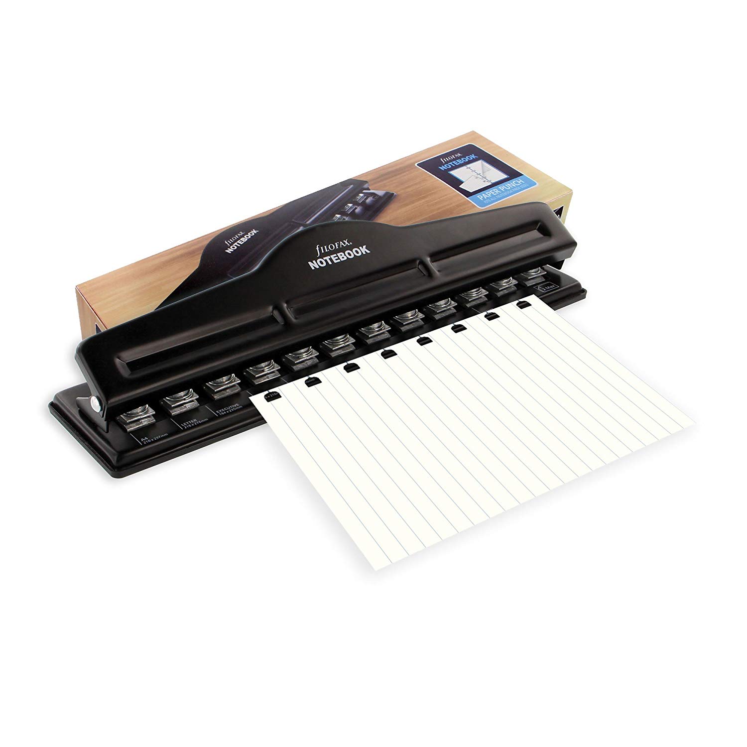 Filofax Notebook Hole Punch (B142119), Black