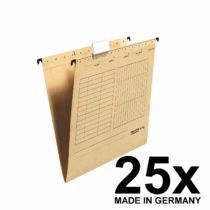 Falken Hanging File UniReg Made of Recycled Cardboard 25er Pack Brown
