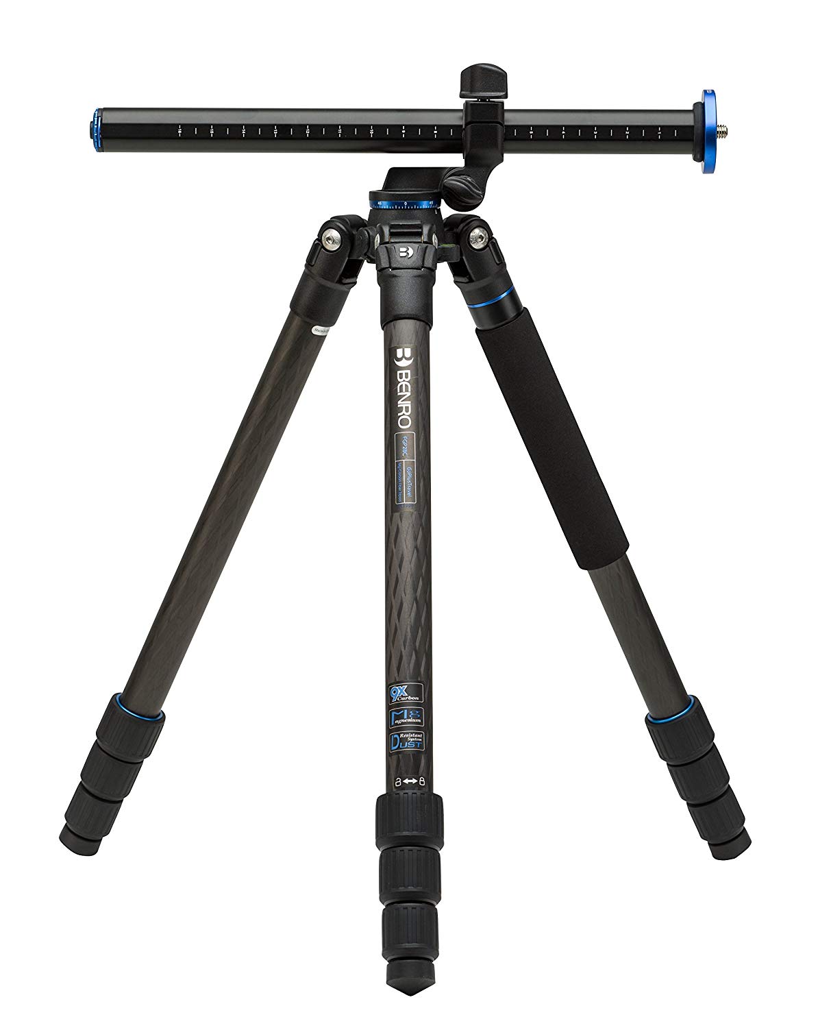 Benro GoPlus Folding Leg Travel S2 Carbon Fibre 4 section twist, Black, Folding Leg S2 - Image 3