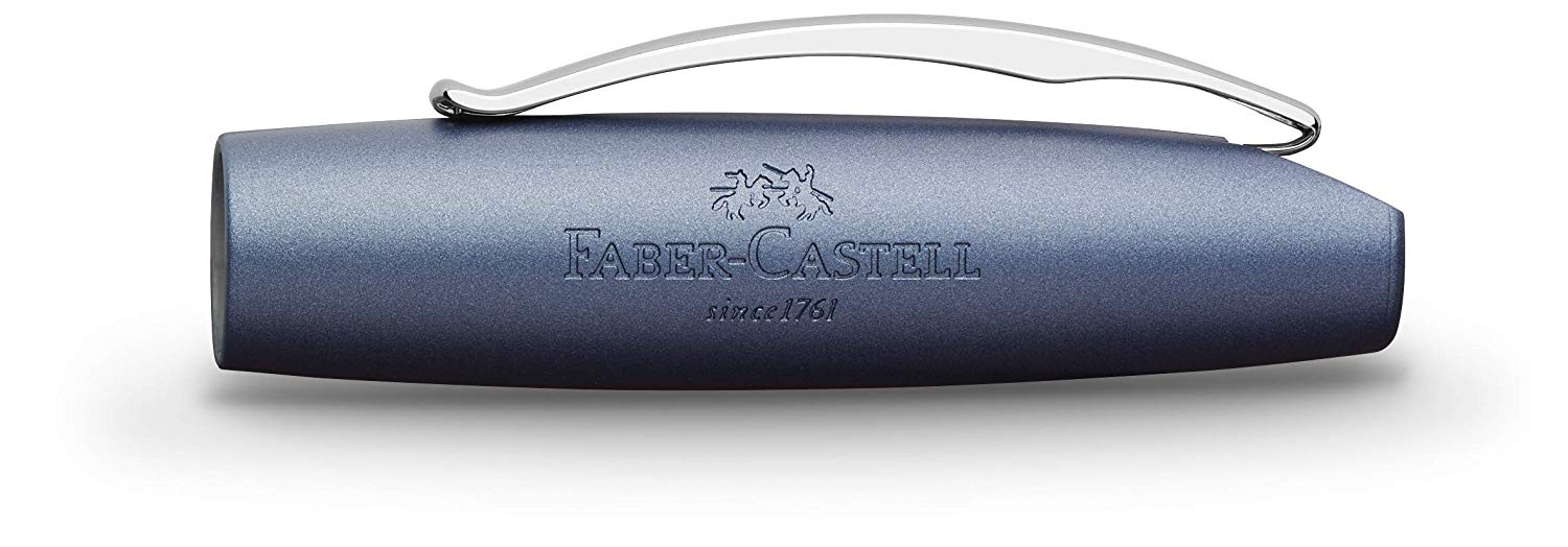 Faber-Castell 148440 Medium Essentio Fountain Pen - Blue - Image 4