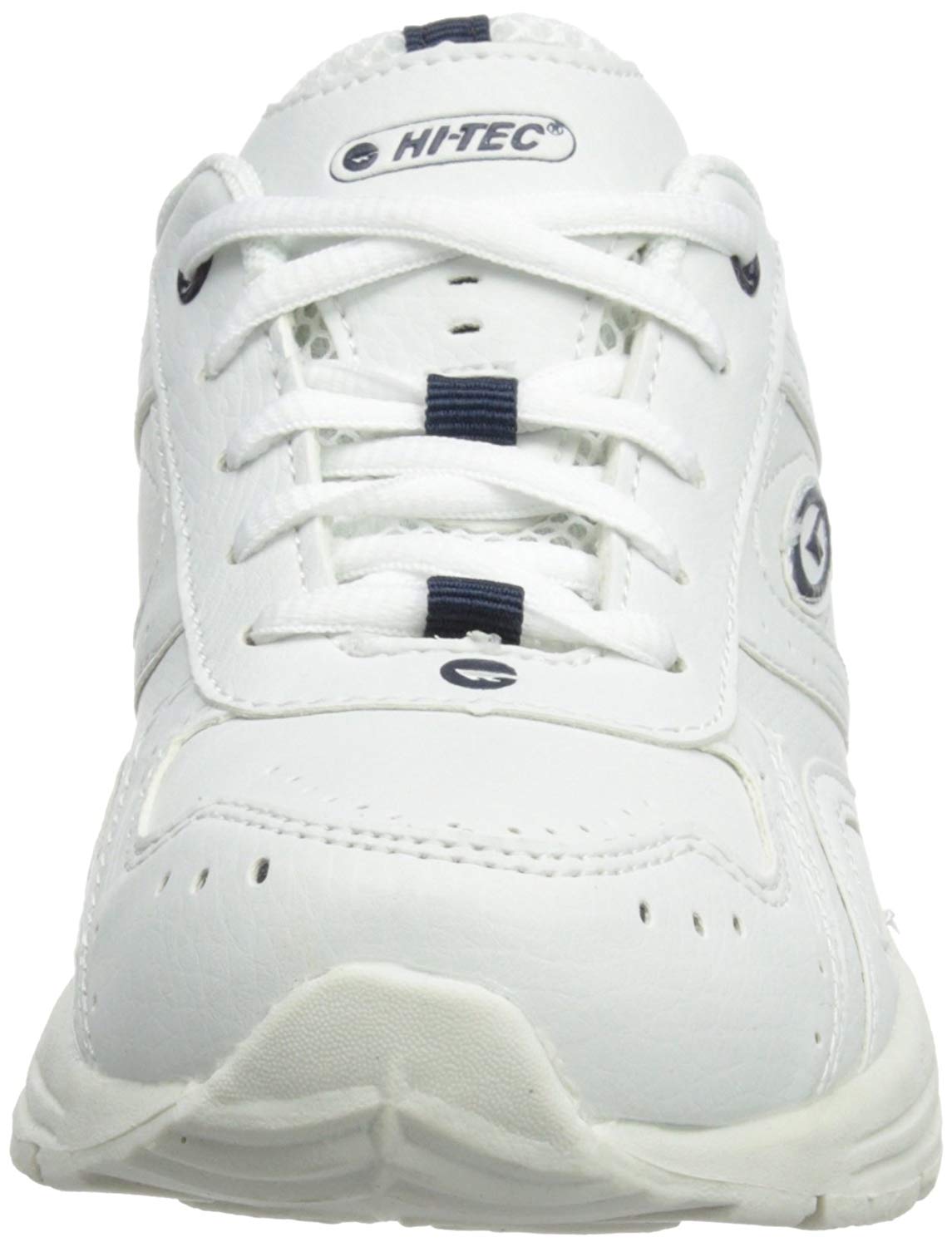 Hi-Tec Unisex XT115 Junior Fitness Shoes - White (White/Navy 011), 4 UK (37 EU), White White Navy 11 - Image 2
