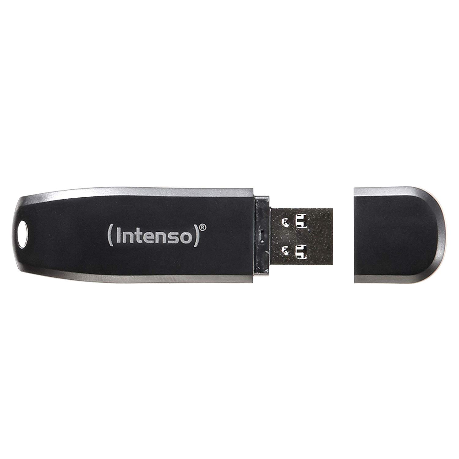 Intenso Speed Line - Flash Drive 32 GB - USB 3.2 Gen 1x1, Black - Image 2