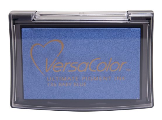Tsukineko VC136 Versacolor Pigment Ink Pad - Baby Blue