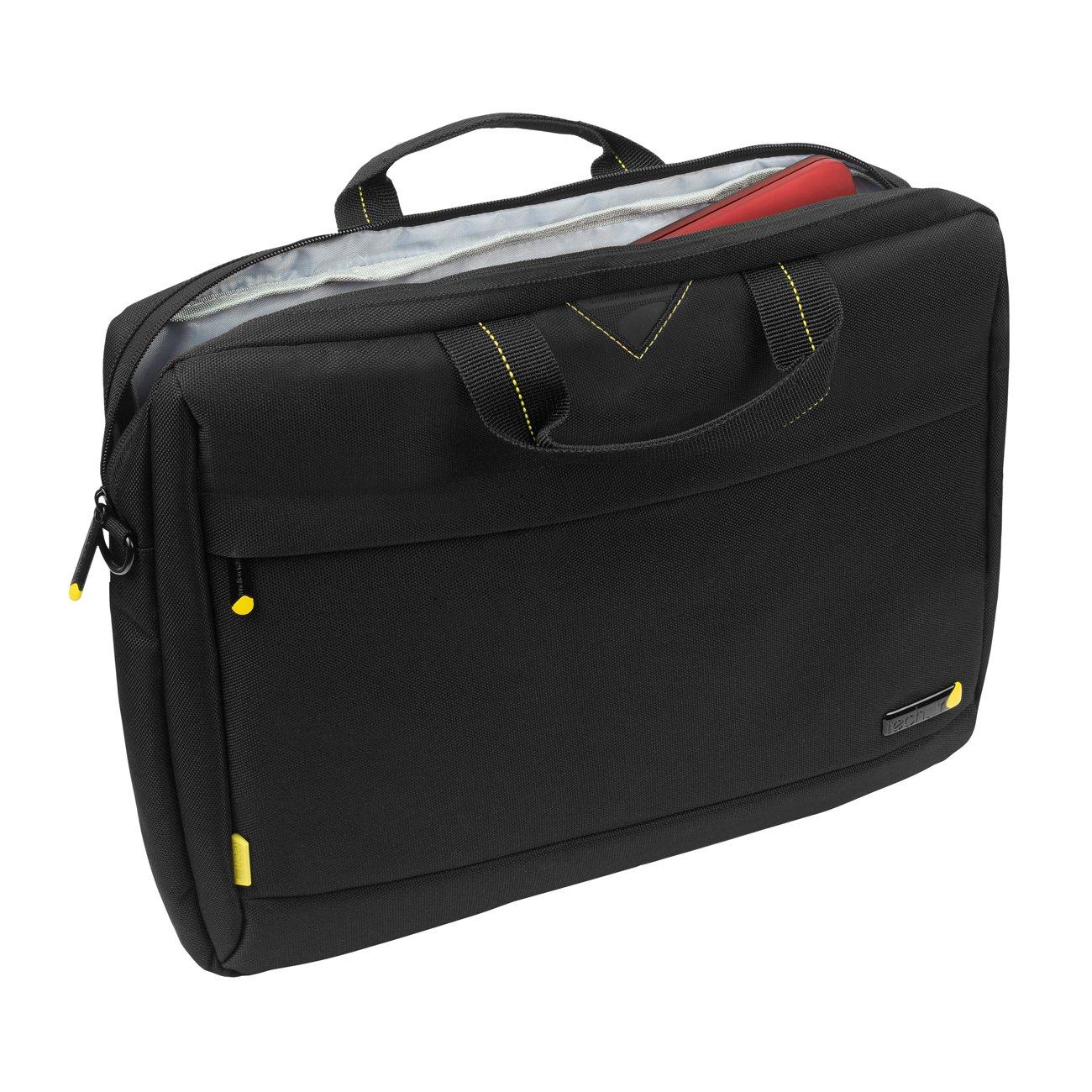 1202v2 14"-15.6" Shoulder Bag Laptop Case Black - Image 3