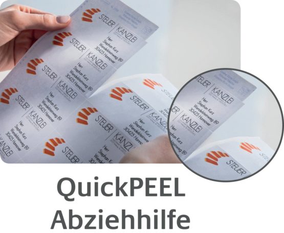 Avery Zweckform J8567-25 Shipping Labels 210 x 297 mm 25 Pack of 25 Labels Transparent - Image 4