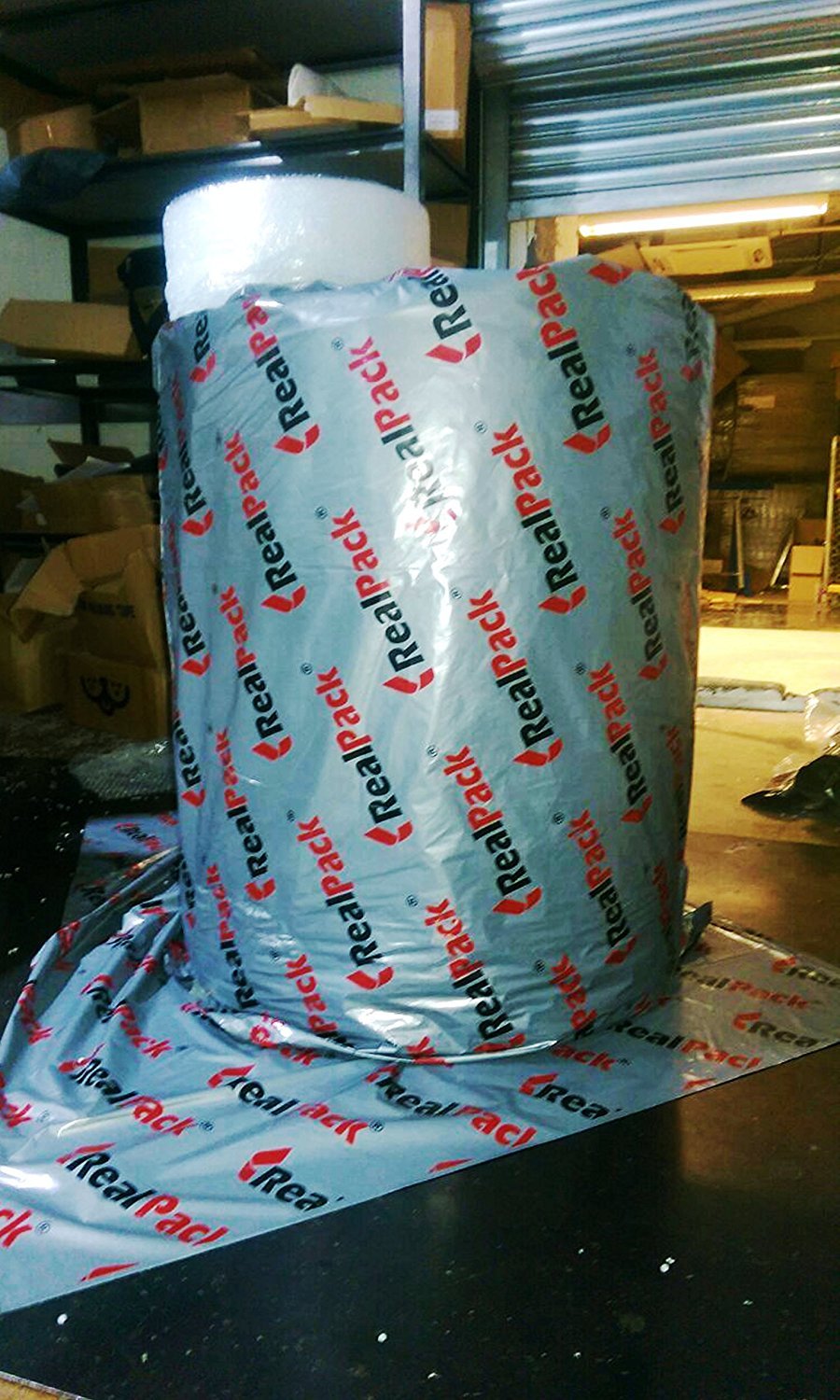 Realpack Bubble wrap, 1000mm x 100m, Clear - Image 2