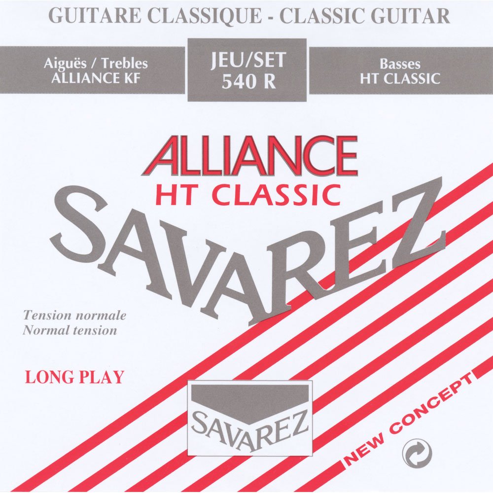 Savarez 540R Strings set Alliance HT standard Tension, Original Version, 540R Standard Tension