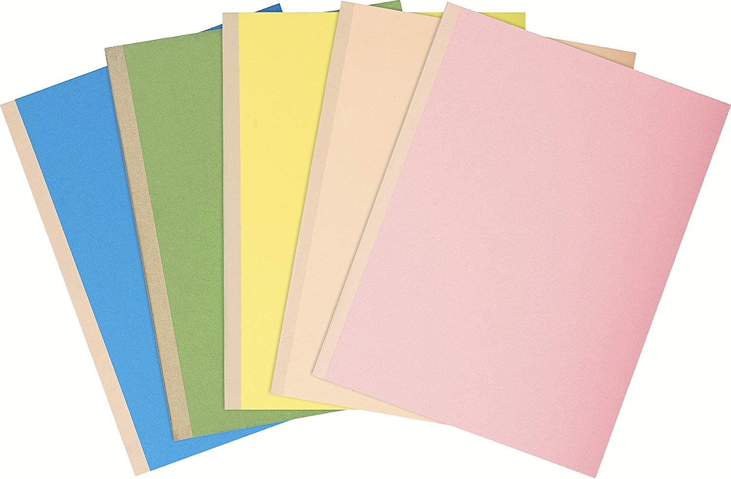 Exacompta, Ref 771000E, Forever Collection, Cloth Spine Folders, 240 x 320mm in Size, Suitable for A4 Documents, 3mm Spine