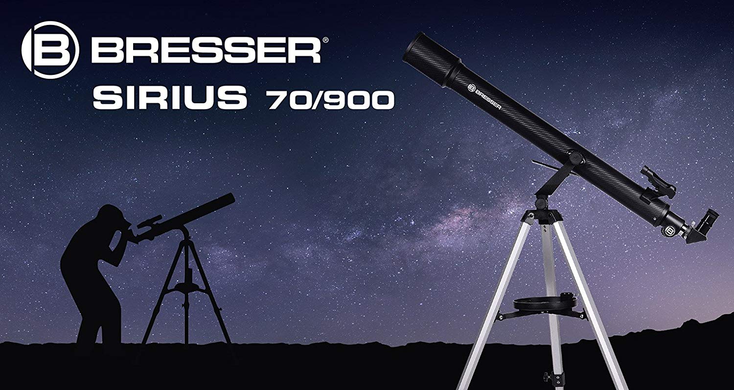Bresser telescope Sirius 70/900 AZ, Schwarz - Image 2