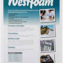Westfoam 5mm A4 Foamboard - White (Pack of 5 Sheets)