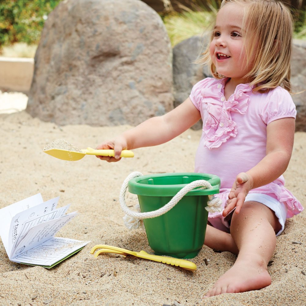 Green Toys Sand Play Set, Green, Pink - Image 4