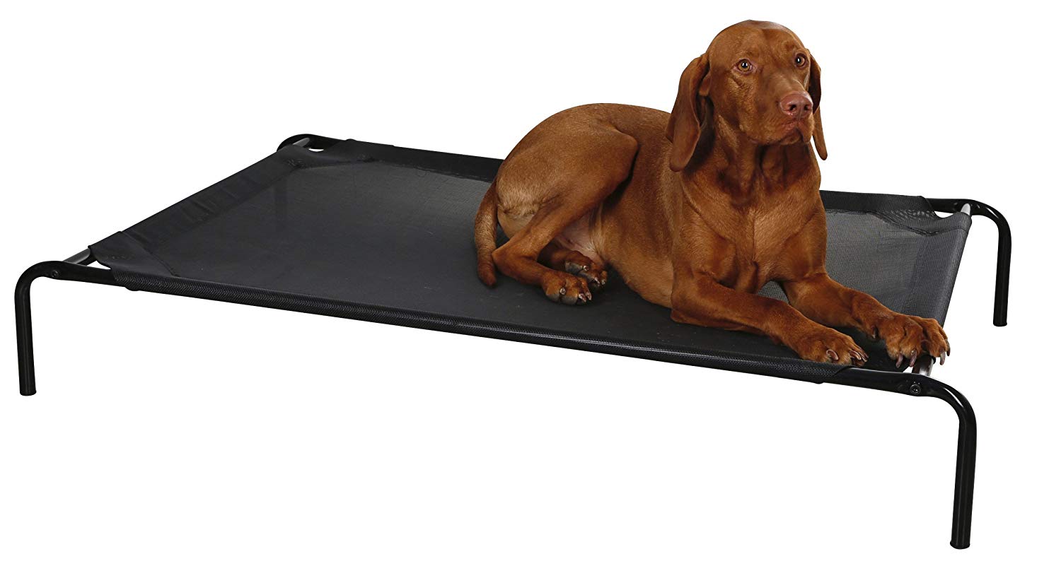 Vacation Dog Lounger, Black, 130 x 80 x 20 cm - Image 2