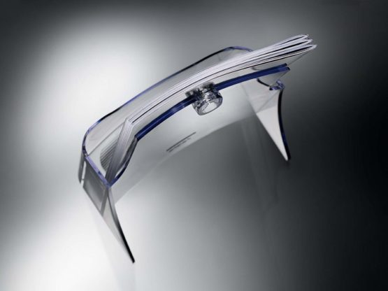 SIGEL LH110 Table-Top Literature Holder, for A4, acrylic, clear, 1 pc. - Image 2