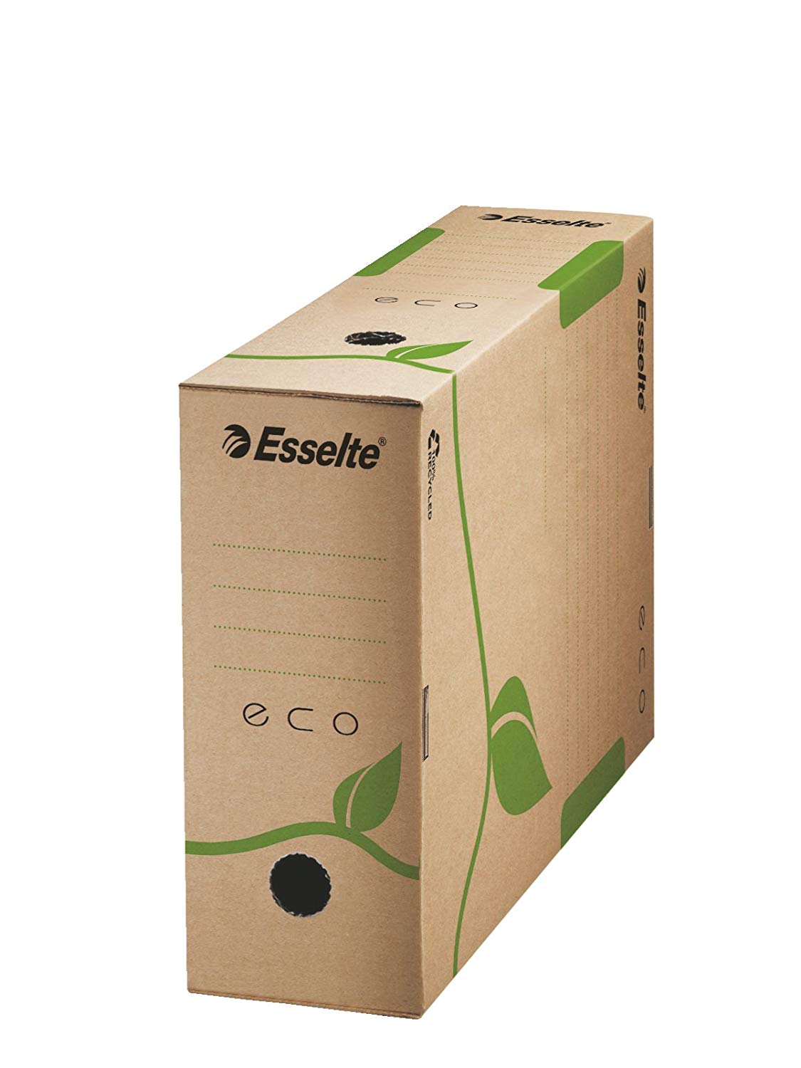 Esselte A4 Eco Archiving Box, Brown, Pack of 25,100 mm - Image 2