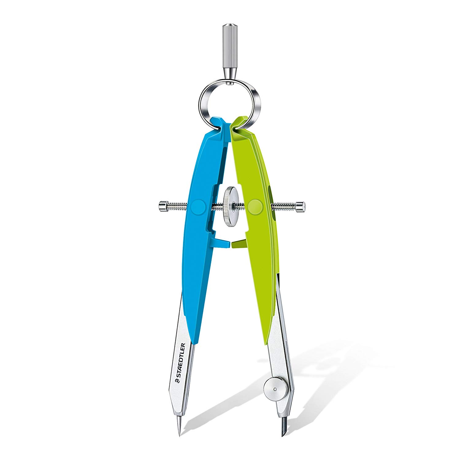 Staedtler 556 00-N1 Mars Compass, neon Green/Blue, blue / green, Standard - Image 2