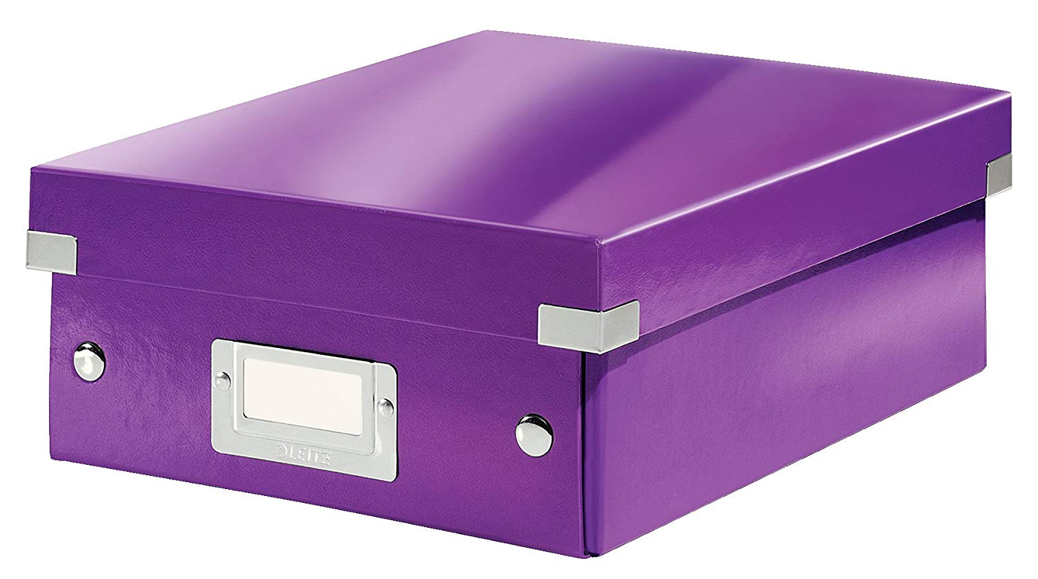 Leitz Organiser Box, Click and Store Range 60570062 - Small, Purple