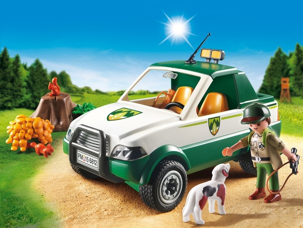 Playmobil 6812 Country Forest Pick Up Truck, Fun Imaginative Role-Play, PlaySets Suitable for Children Ages 4+ - Image 3